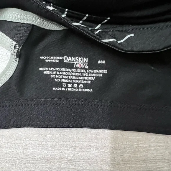 Bundle of 3 sports Bras- Danskin and Fila Sz Large /38C - Picture 4 of 10